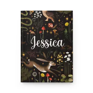 Midnight Woodland | Reverie Custom Name Journal