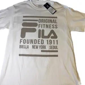 Men original Fitness FILA white size medium T-shirt