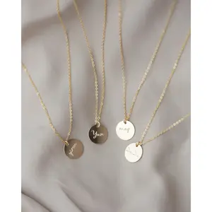 Name Disc necklace