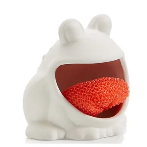 Frog Scrubby Holder