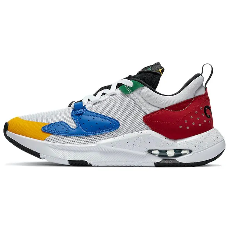 Men's Jordan Air Cadence Casual Trainers, New All Seasons Shoes with Olympic Rings Logo, Style CN3498-101, Sporty Chic, Lace Up