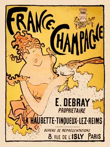 Vintage Posters French Champagne Posters