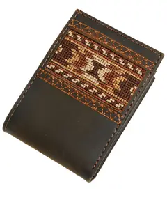 Cody James Men's Men'S Southwestern Bifold Leather Wallet - 2611157711