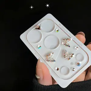 Butterfly Camera Protector For iPhone 17 Pro Max 17Pro Diamond 3D Clear HD Lens Film Shockproof Anti Scratch Cellphone Accessories Protection