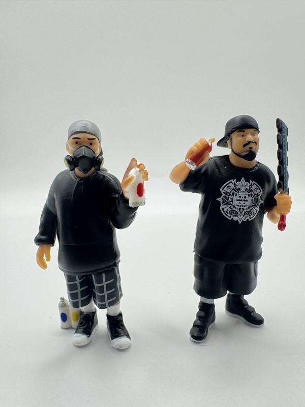 HOMIES SERIES 15 Sloe Motions and Urban Aztec Limited Chasers 2 inch tall Figures Set DGA