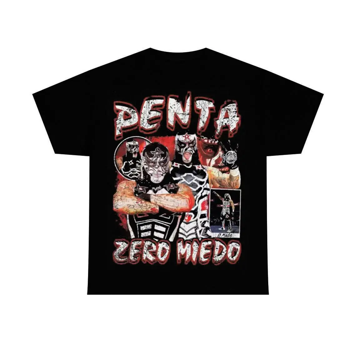 Penta El Zero Miedo WWE 2026 T-Shirt, Vintage Wrestling Graphic Tee, Lucha Libre Fan Shirt, Unisex Sports Gift T072477