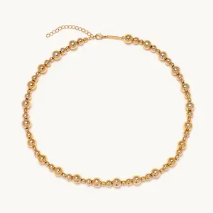 Gold Bubbles Necklace Base