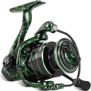 Fishing Reel, Ultralight Spinning Reels with Graphite Frame 5.2:1 High Speed for Saltwater or Freshwater Fishing