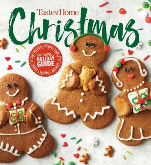 USED Book - Taste of Home Christmas 2e: 350 Recipes, Crafts, & Ideas for Your Most Magical Holiday Yet! by Editors at Taste of Home (Paperback) - english