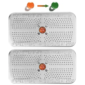 2 Pack 40 Gram Silica Gel Dehumidifier Desiccant Silica Gel Canister Reusable