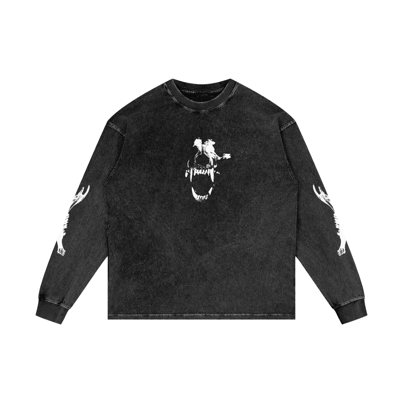 Mandibles Long Sleeve - Acid Wash