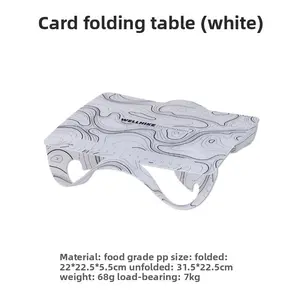 Hiking card folding table mini storage lightweight portable folding coffee table picnic table