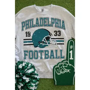 1933 Philadelphia Football (Ash) Sweatshirt