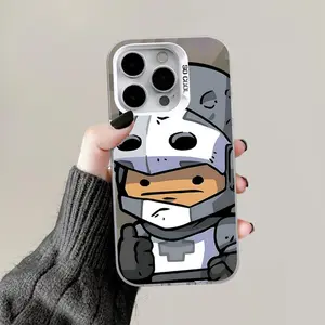 C-Castle Game C-Crashers Phone Case For iPhone 17 Pro Max 16 11 12 13 14 15 Plus Air Anti Fall Gray White Matte Hard Bumper