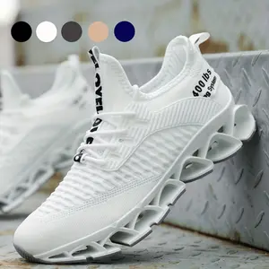 Lightweight and Breathable Men's Blade Sneakers with Odor-resistant Technology - Slip-on Sneakers with Shoelaces