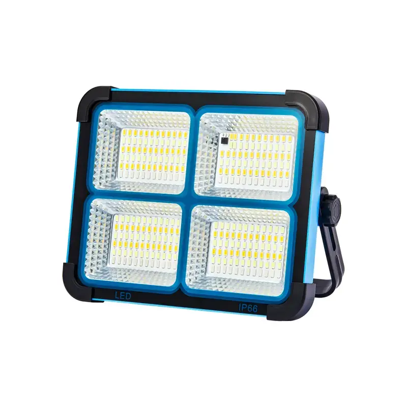 Qawtor Magnetic LED Work Light - 288 Super Bright Rechargeable Floodlight, Portable USB & Type-C Charging Lamp with 5 Lighting Modes, IP66 Waterproof, SOS Emergency Signal, Adjustable Stand for Car Repair, Garage, Camping and Outdoor Use#tiktokshopstocku