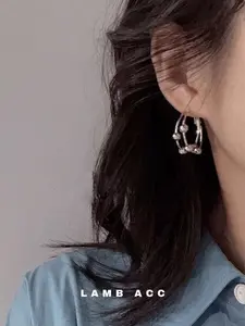 Elegant Metal Beaded Earrings Set, Hoop Earring Sets, Perfect Gift for Women Seeking Unique Style, Durable & Stylish Design, Ideal for Everyday Wear