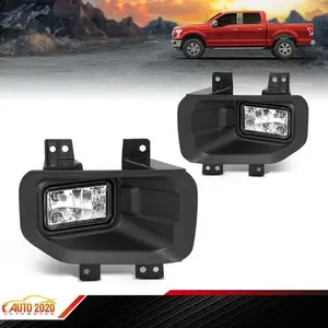 Fog Lights Bumper Driving Lamps Kit Left Right Assembly Fit For 15-17 Ford F150