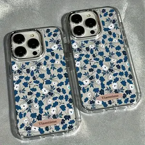 Creative New Print Pattern Protective Phone Case Full Coverage Tpu Metal Frame, Fits iPhone 17 16 15 14 13 12 11 Pro Max Air, Perfect Gift