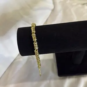 Pulsera de Oro laminado chapada en 14k