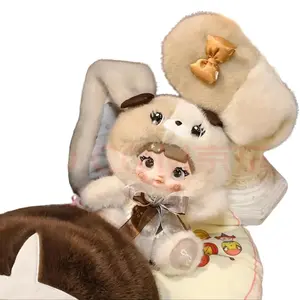Nommi mushroom hat 400% series plush dolls