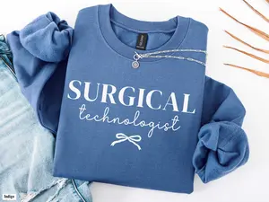 Surgical Technologist S, OR Tech Crewneck, Surgical Tech Women Sweater, Operating Room Shirt, Scrub Tech Grad Gift Apparel