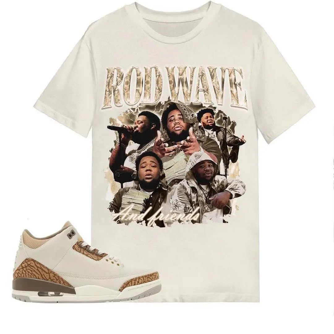 Rd Wave Shirt Match Jordan 3 Palomino Shirt , Rod Wave Nostalgia 90s Rap Music Shirt, Bootleg Vintage Y2K Sweatshirt, Retro Tour 2023 Concert,Rod Wave Rap Unisex Shirt Tee, Retro T-Shirt, Cotton Menswear Top