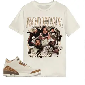 Rd Wave Shirt Match Jordan 3 Palomino Shirt , Rod Wave Nostalgia 90s Rap Music Shirt, Bootleg Vintage Y2K Sweatshirt, Retro Tour 2023 Concert,Rod Wave Rap Unisex Shirt Tee, Retro T-Shirt, Cotton Menswear Top