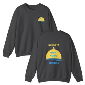 High Noon Sunsips Sweatshirt, nooners Hoodie, clothing hard seltzer Shirt