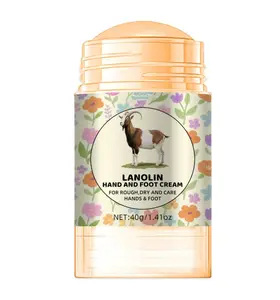 Hand & Foot Cream Stick, Moisturizing Foot Balm for Dry, Cracked Skin with Aloe Vera, Softens Cracked Heels, Knees & Elbows, Non-Greasy Hydration for Men & Women