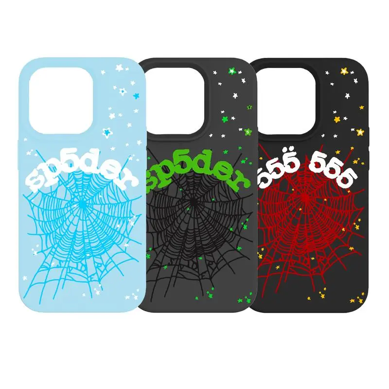 Sp!der Phone Case (Light Blue, Grey, Black) Compatible With iPhone Phone Cases Phone Cover Hard Case Tough 2-piece Phone Case