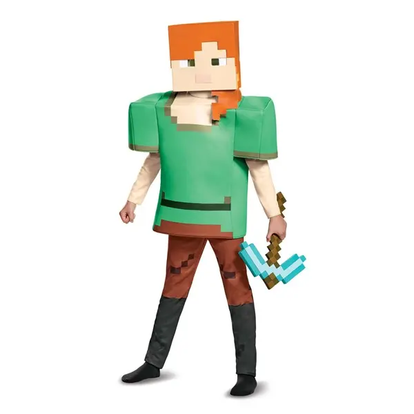 Child Minecraft Alex Deluxe Costume