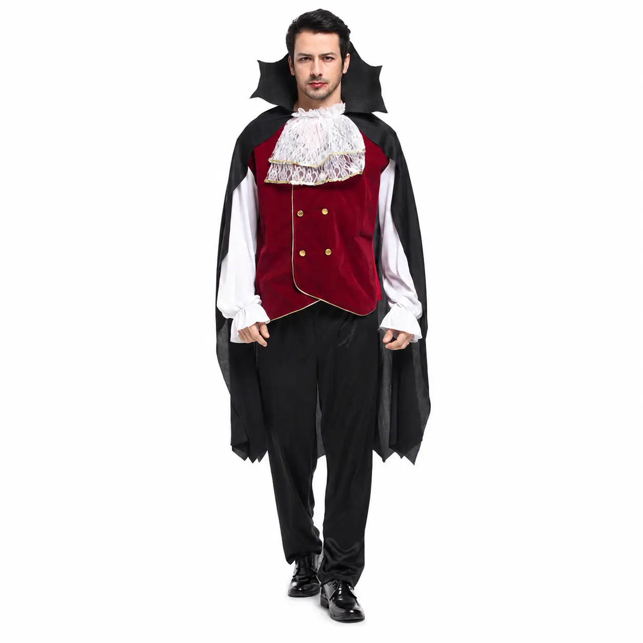 Men's Royal Vampire Count Halloween Costume