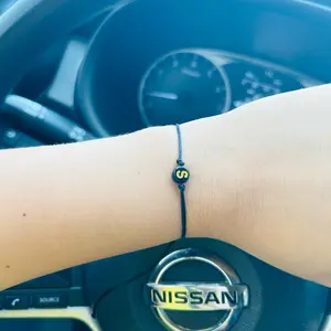 AlondraBracelets Personalized Thread Bracelet with Initial S for Men & Women - Vibrant Colors, USA Crafted, Unique Gift Idea