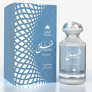 Zakat Parfums | Ghazal Ethereal | Eau De Parfum | Unisex Fragrance | 100 ML - 3.4 oz | Fresh - Aquatic & Citrus Notes