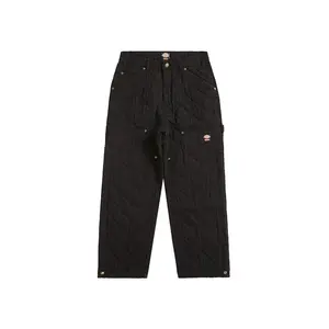 Supreme Men's Dickies Quilted Double Knee Painter Pant Black, from StockX