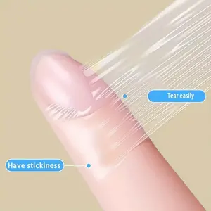Transparent Self-Adhesive Wrap Band, PU Material Tape, Portable Finger Protection, Ideal for Fingers, Toes, Legs, Travel Essential, Gift Choice, Tear Easily