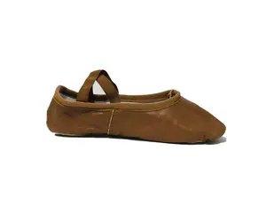 Split Sole Leather Ballet Shoe - Maven Mahogany - Aspire II