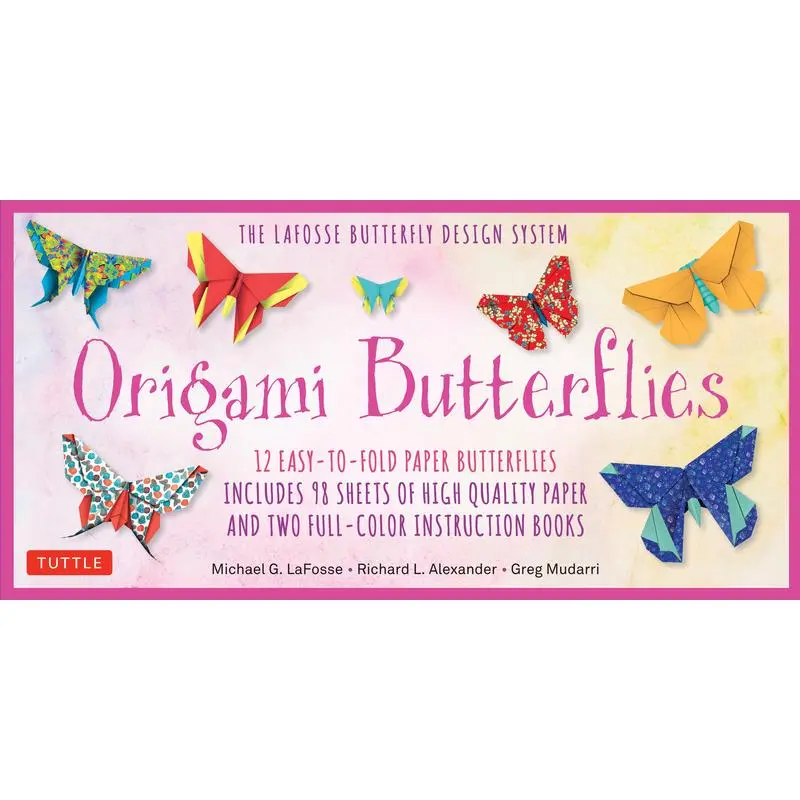 Origami Butterflies Kit: The Lafosse Butterfly Design System - Kit Includes 2 Origami Books, 12 Projects, 98 Origami Papers: Great for Both Kids and A -- Michael G. Lafosse, General Merchandise