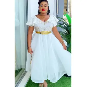 Plus-Size African Wedding Party Dresses for Women — Dashiki, Ankara, Evening Gowns, Elegant Turkish Outfits, African Clothing, Women’s Wear, Comfortable