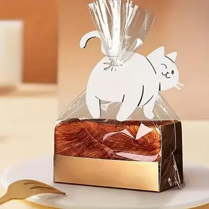 1pc 3D Printed Cat Butt Bread Clip - 3D Printed Fun Kitchen Gadget, Plastic Bag Holder, Cute Animal Storage Accessory, Creative Home Decor Gift, Lightweight Design, Must-Have for Pet Lovers