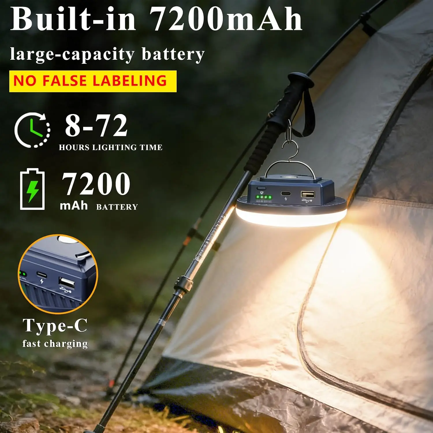 7200 mAh