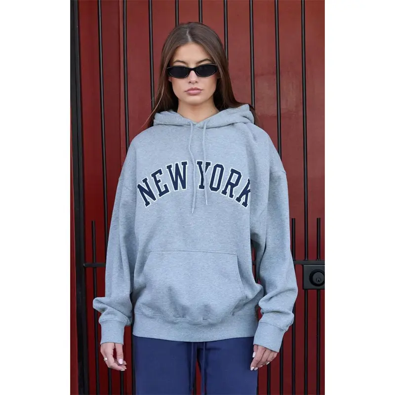John Galt Newport Hoodie John Galt Erica Off-The-Shoulder Newport Sweatshirt Pacsun