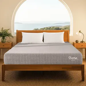 Bare Home Clean Classic Mattress - 11" Memory Foam with 2" Visco for Pressure Relief & Eco-Friendly CertiPUR-US Certified Foam