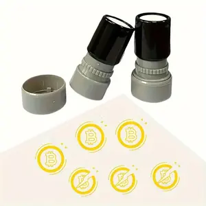 Bitcoin Pattern Stamp, Fun and Reusable Stamping Tool, Perfect for Crafts and DIY Projects