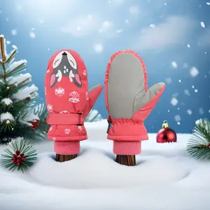 BSB-X   Toddler Mittens Winter Snow Glove waterproof mitten Warm Fleece Kid Ski Gloves for Boys Girls