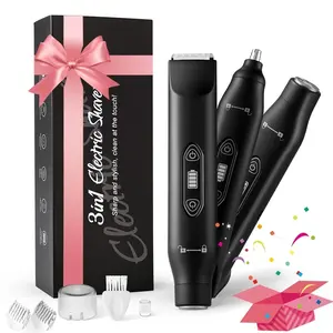 Manscape Men's Electric Body Hair Trimmer, 3-In-1 Pubic Hair Trimmer, Ipx7 Waterproof Wet/dry Razor, Perfect Gift for Him