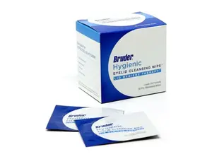 Bruder Hygienic Lid Cleansing Wipes (Pre-Moistened Pads) (30 ct)
