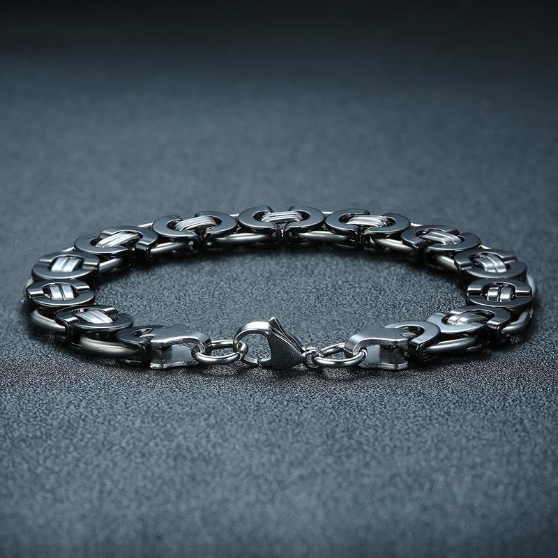 Stainless steel retro bracelet