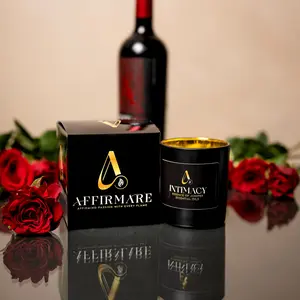 Intimacy | A Calming Blend of Botanical Gin & Aged wood, Creating A Tranquil And Comforting Atmosphere | Candle | Set The Mood